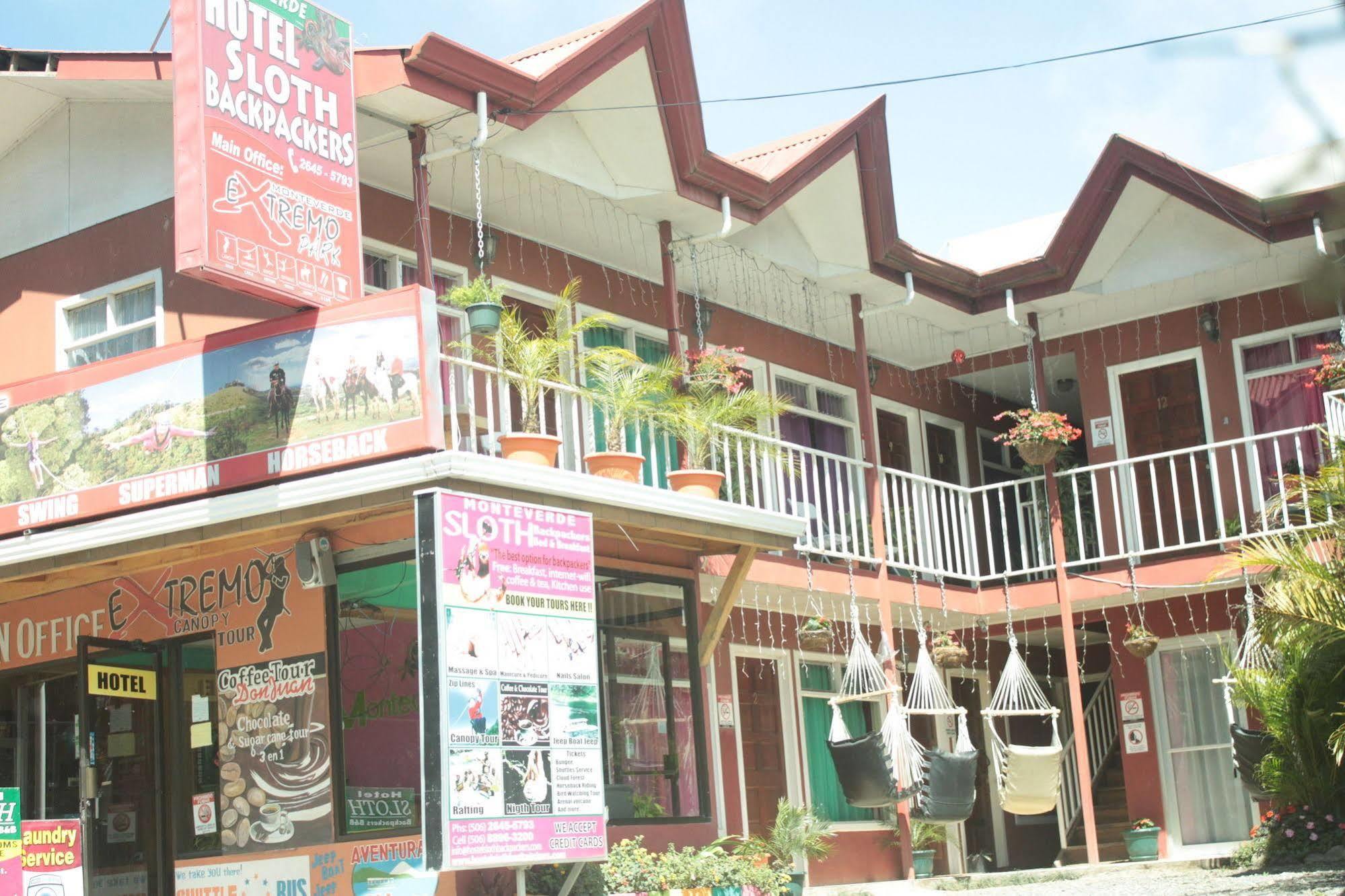 Hotel & Hostel Sloth Backpackers Monteverde Esterno foto